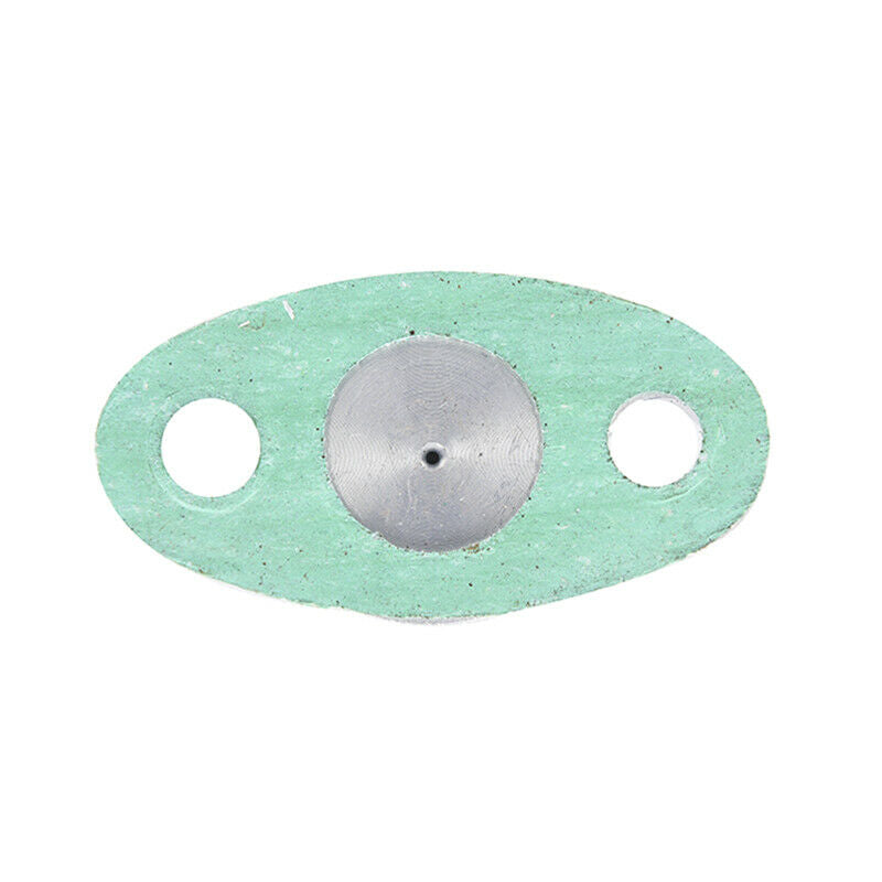 Turbo Oil Feed Inlet Flange Gasket Adapter Kit 4AN 4 AN Fitting T3/T4 6JOJKJ Rf