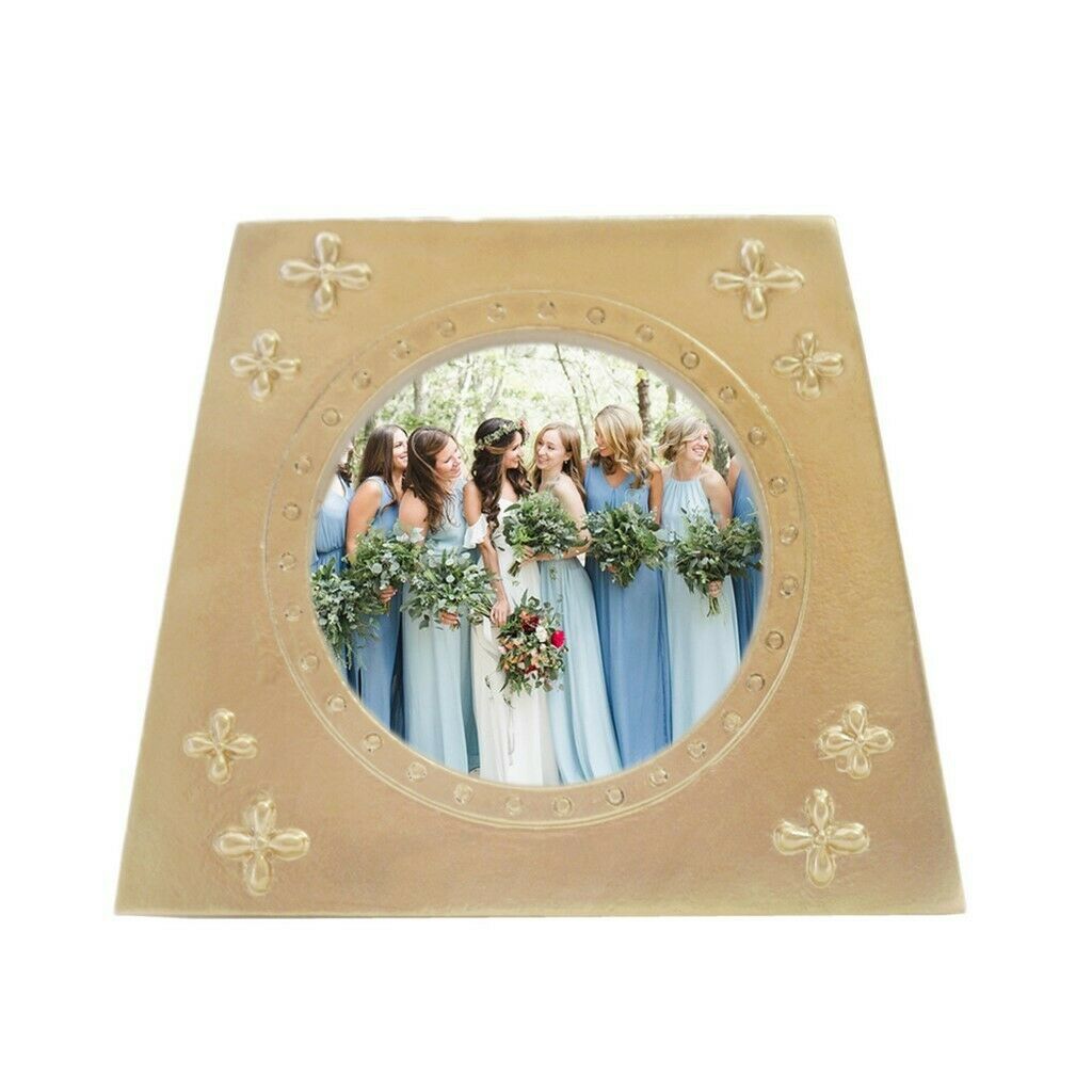 Baroque Photo Frame Metallic Poster Picture Display Wall Door Photo Prop