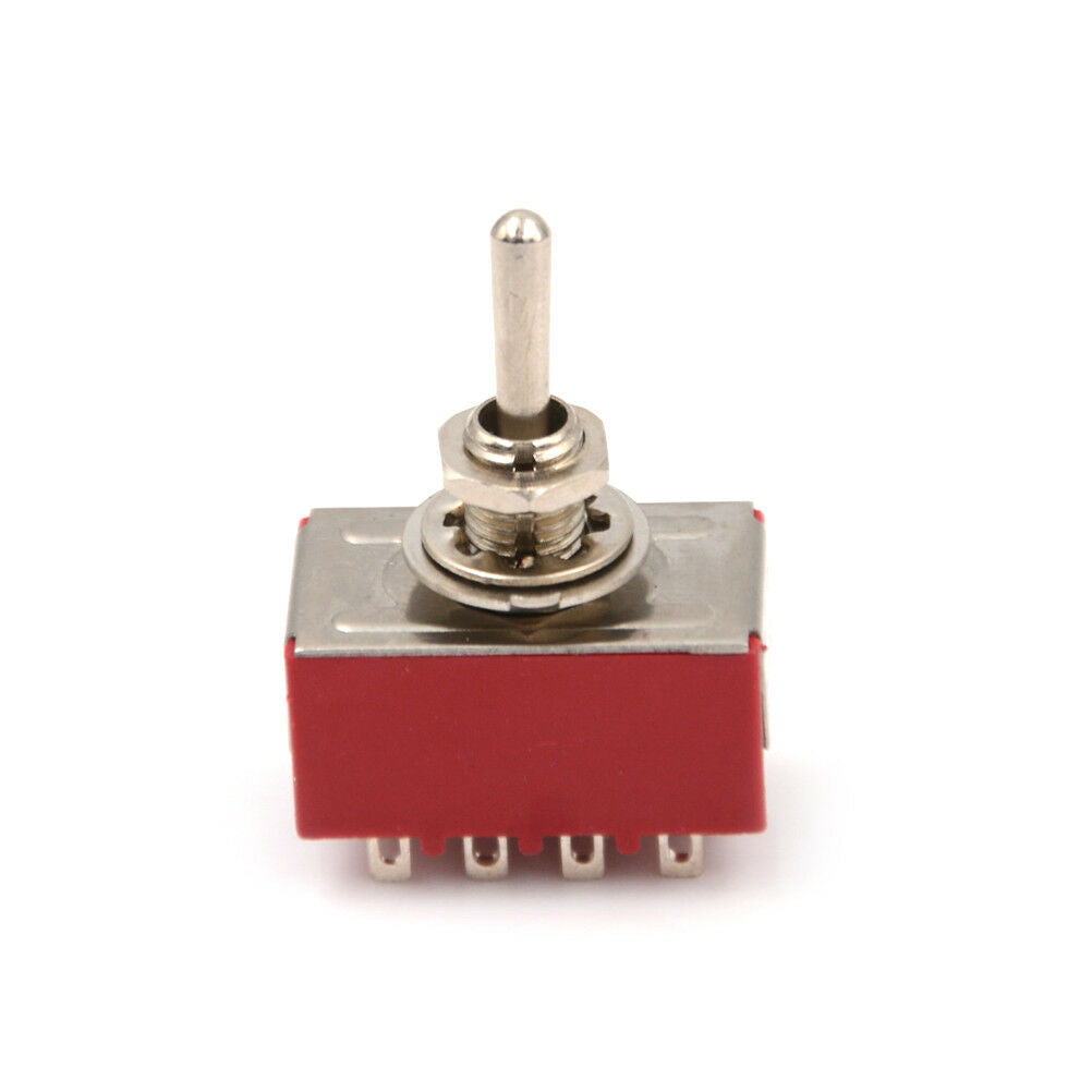 2A250VAC 5A125VAC 12 Pin 4PDT ON/ON 2 Position Mini Toggle Switch MTS- KoF1Y WF