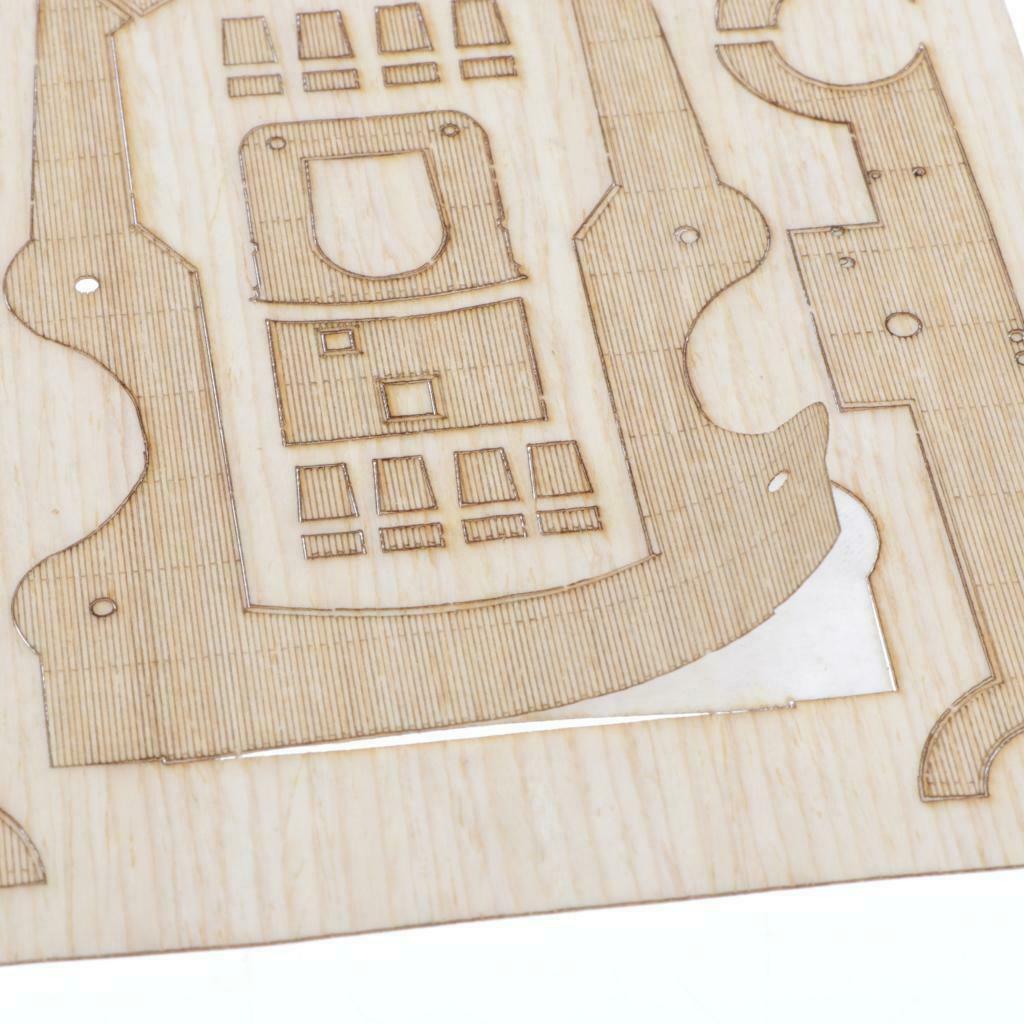 1:350 Scale Wood Deck with Anchor Chain German Bismarck  Material