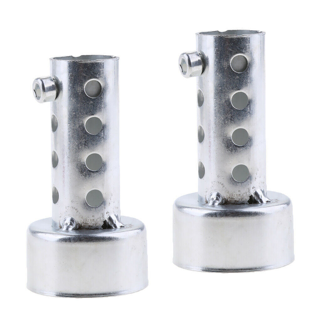 2X Motorcycle Exhaust Can Killer Silencer Muffler Baffle 45mm