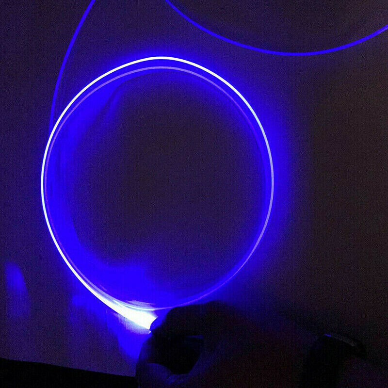 4M Car Interior LED Ambient Light Atmosphere lamp Optical Fiber Light Door LH TH