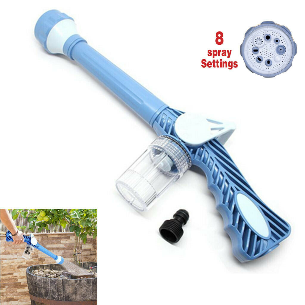 Multi - Function Water Cannon 8 In 1 Turbo Water Spray Gun
