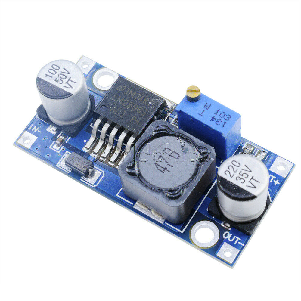 2PCS LM2596 Step-down Module DC Switching Regulator Power Supply Buck Converter