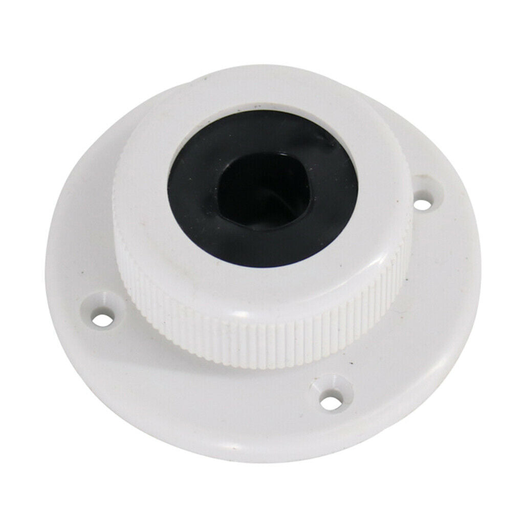 ABS Water Tight Cable Pass Thru Outlet for Boats Marine w/Threaded Cap