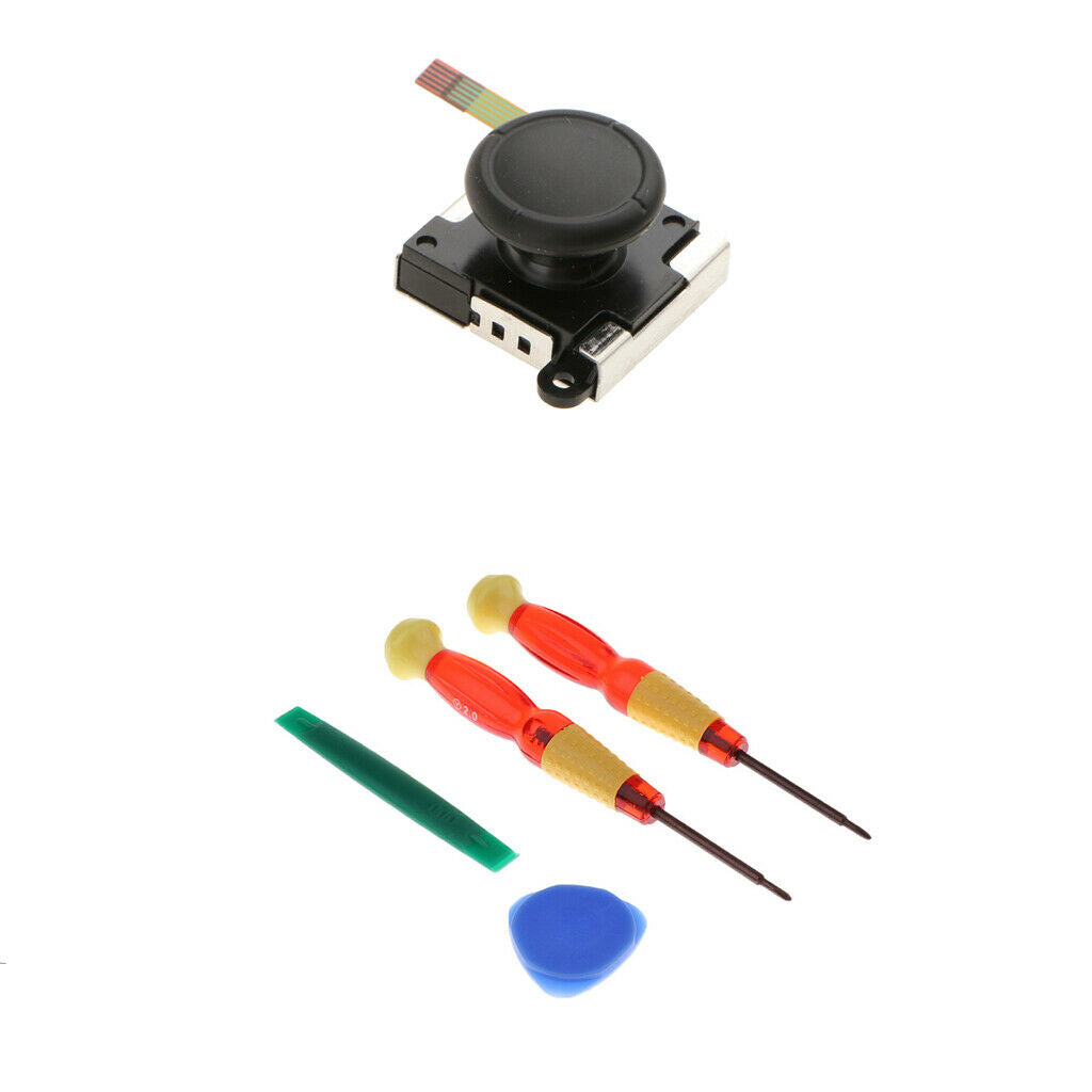 Left & Right Analog Rocker + Repair Tools for NS Switch Controller