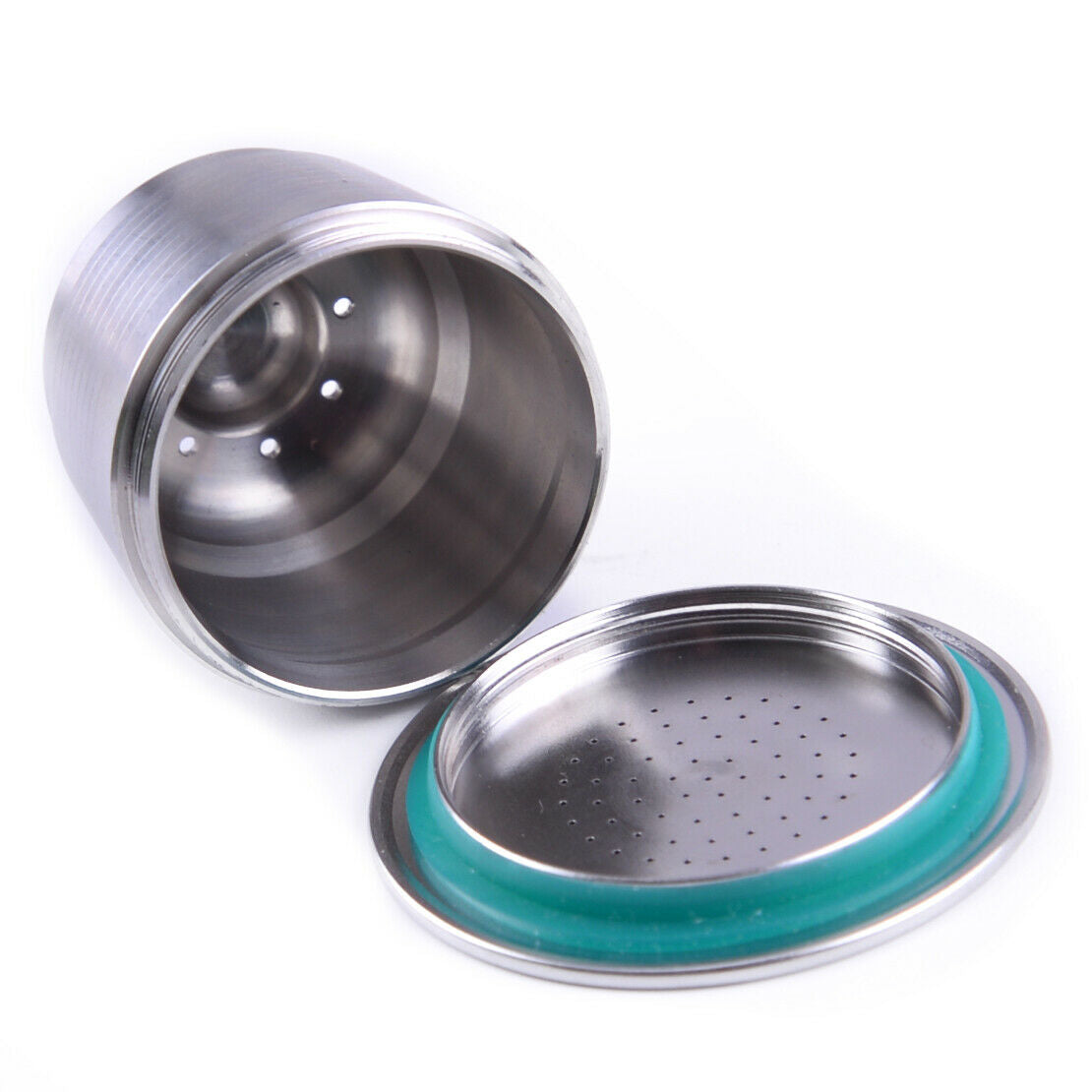 Steel Coffee Make Capsule Refillable Reusable Cup Fit For Nespresso as