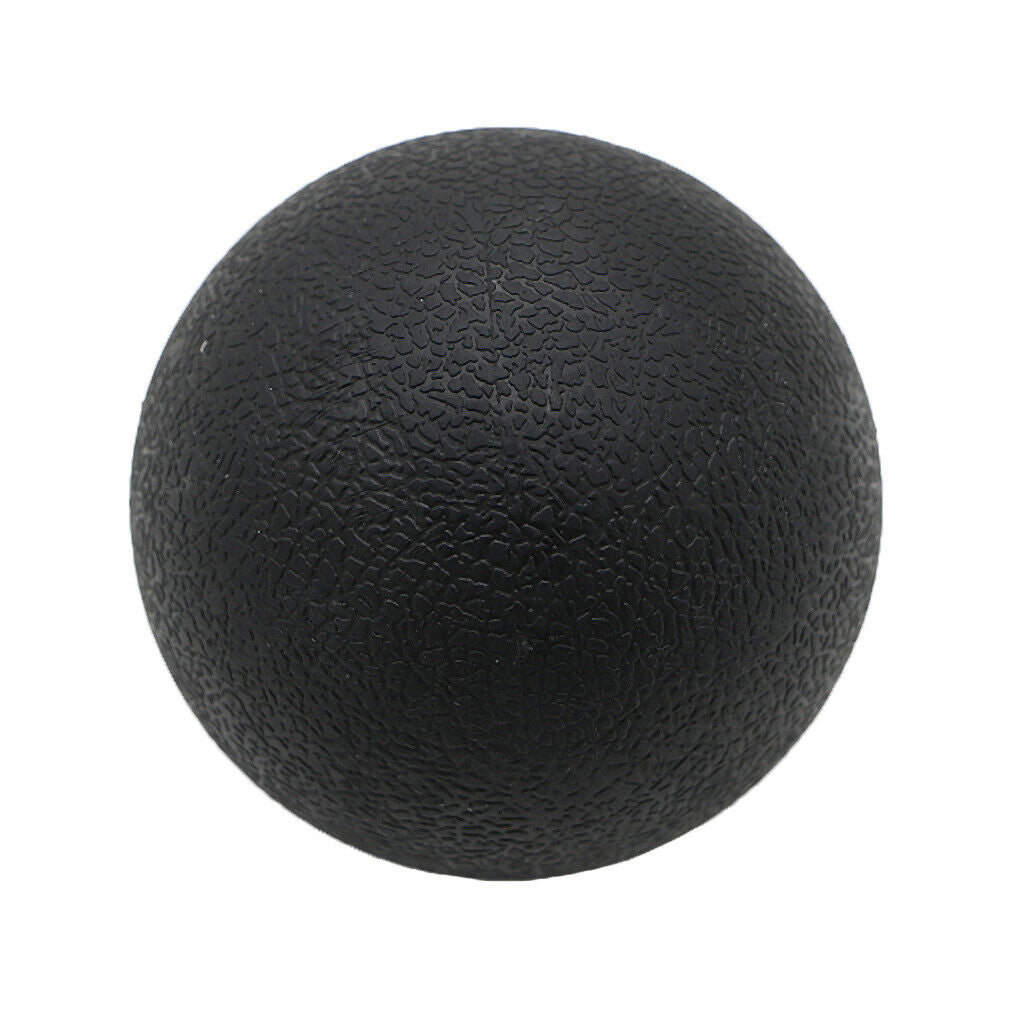 Deep Tissue Lacrosse Myofascial Massage Ball for Back Neck Black Purple