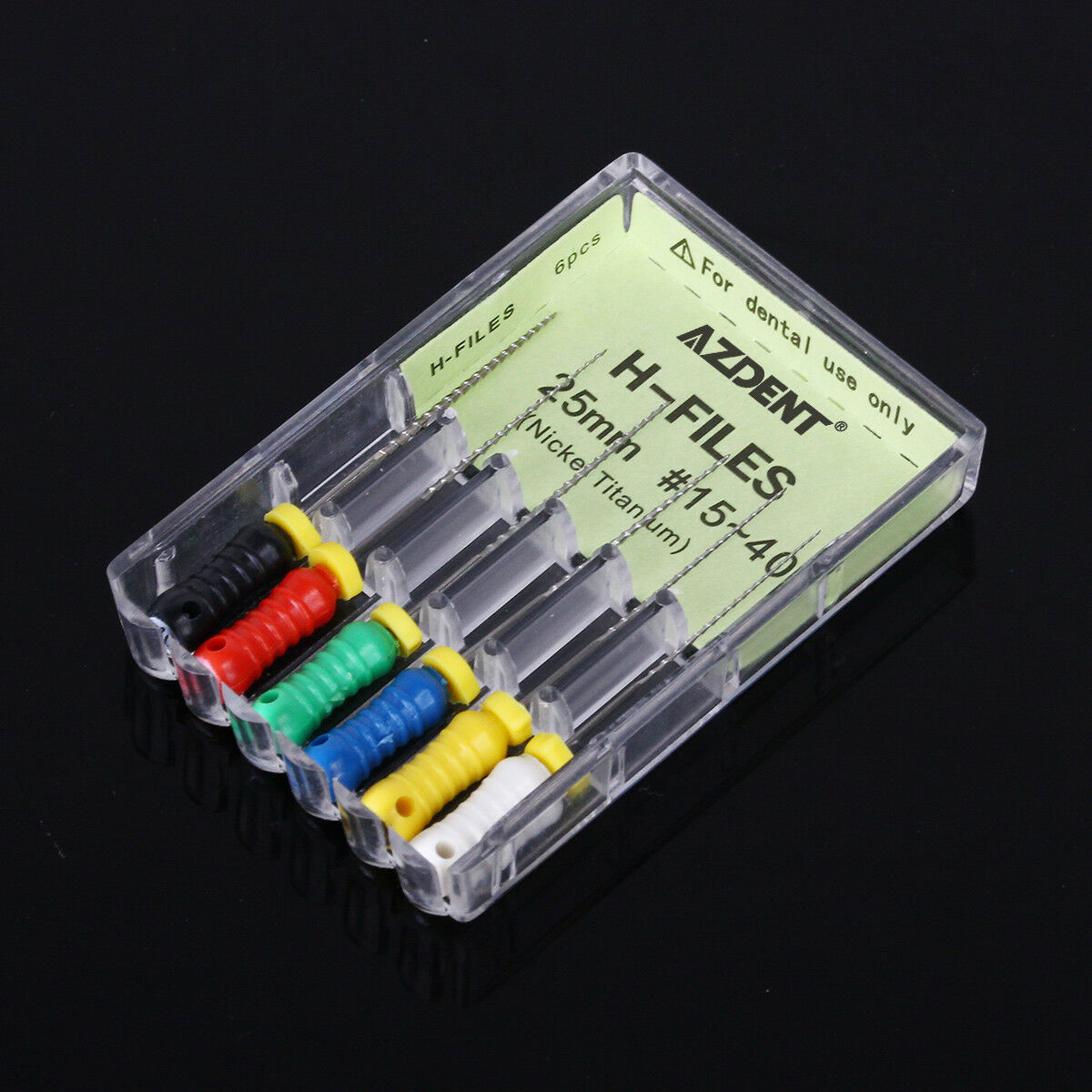 20 Pack Dental Niti H-File Hand Use Files Endodontic Instruments 25mm #15-40