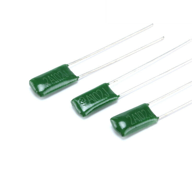 130pcs Polyester capacitor package 100/630V 1nF 1.8 2.2 3.3 6.8 10 47 100-220nF