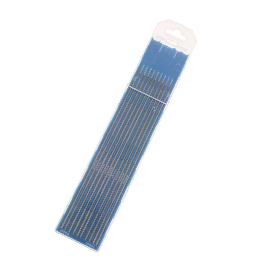 10-Pack WT20 1/16 x5.9inch Tungsten Electrodes Tig Rods Annealed &Ground Finish