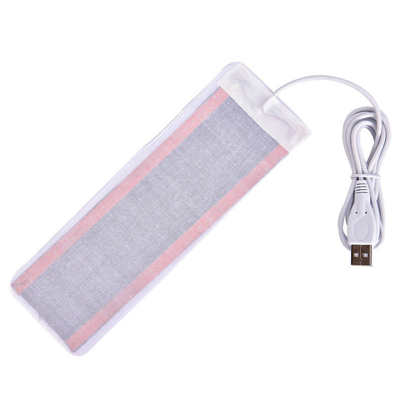 Carbon Fiber USB Heated Socks Pads Electric Heated Winter Warm Hands Heated M Qx
