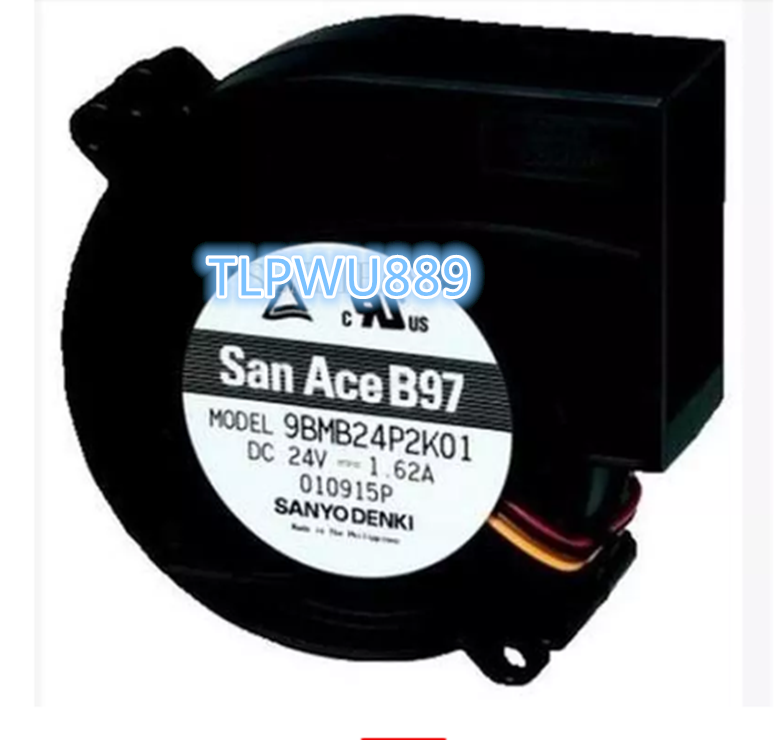 1pc FOR SANYO 9BMB24P2K01 24V 1.62A large air volume cooling fan @TLP