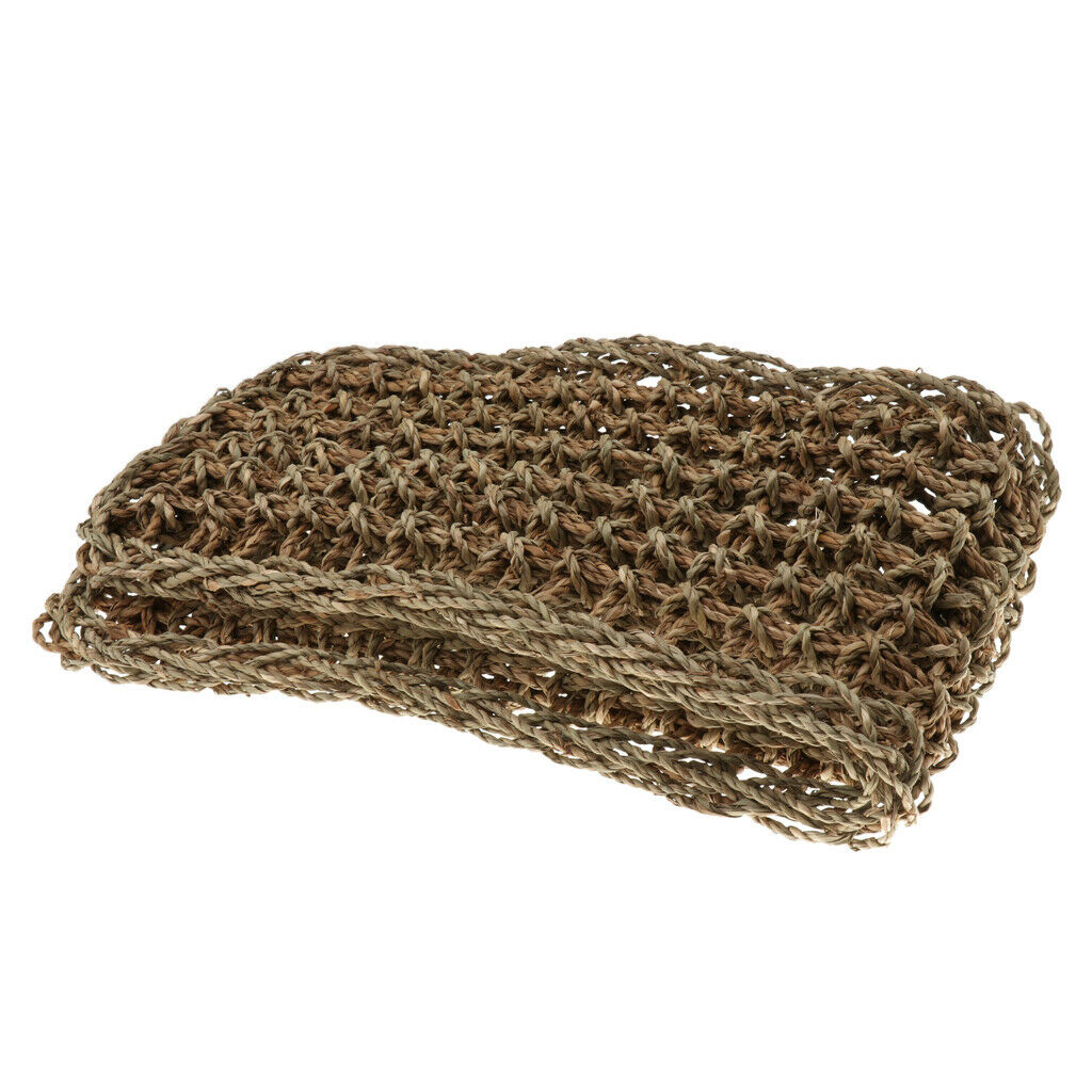 2x Reptile Hammock  Bearded Dragons Lounger Natural Seagrass Hammock