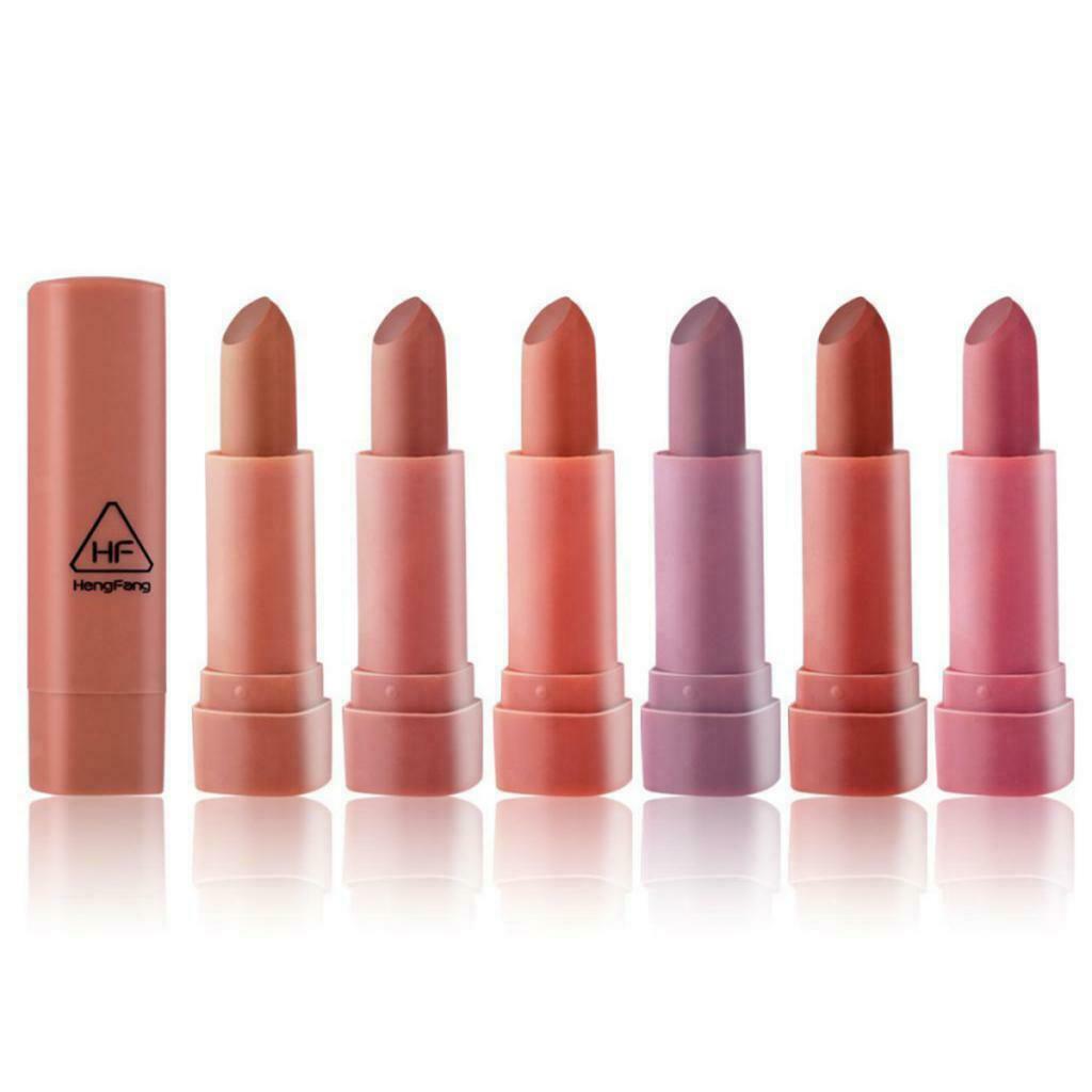 6 Pack Matte Velvet Smooth Lip Stick Mini Makeup Lipsticks Lip Color 1.5g