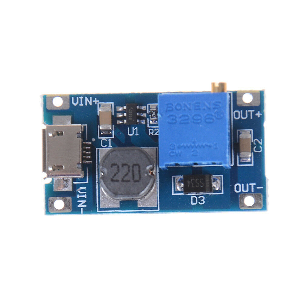 2A Booster Board DC-DC Step-up Module 2/24V Boost To 5/9/12/28V.l8