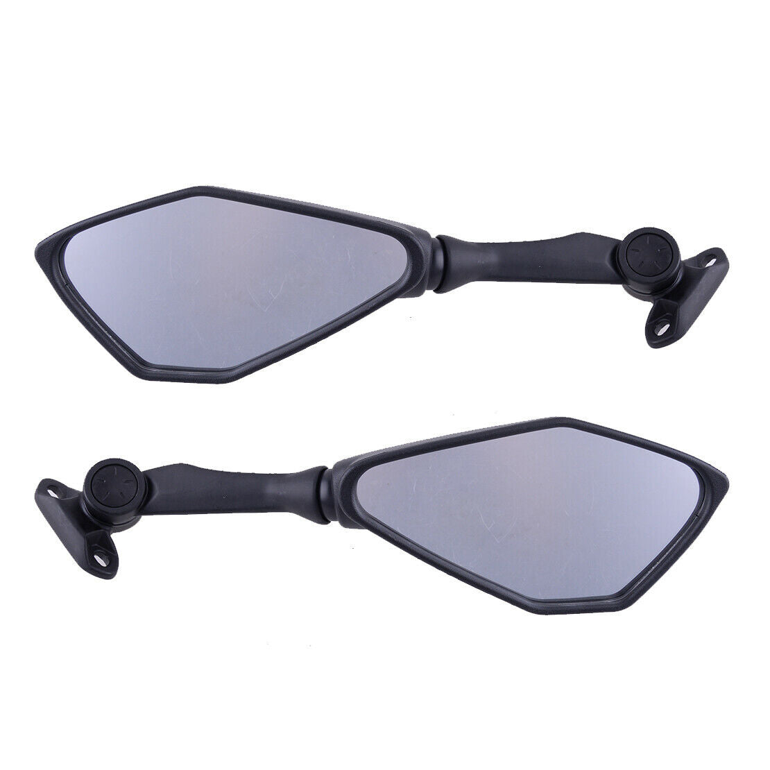 2pcs Motorcycle Side Rear View Mirror Fit For Kawasaki EX400 Ninja400 2018-20