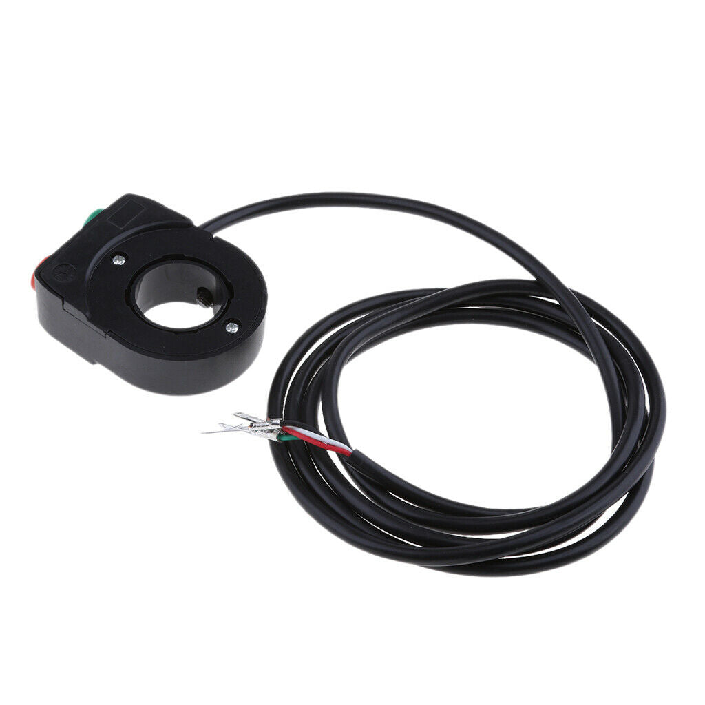 Motorcycle 7/8" Handlebar Horn Headlight On/Off Button Switch Control New