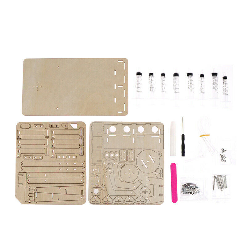 Hydraulic Mechanical Arm DIY Models Science Educational Toys Kids GiftBDAU