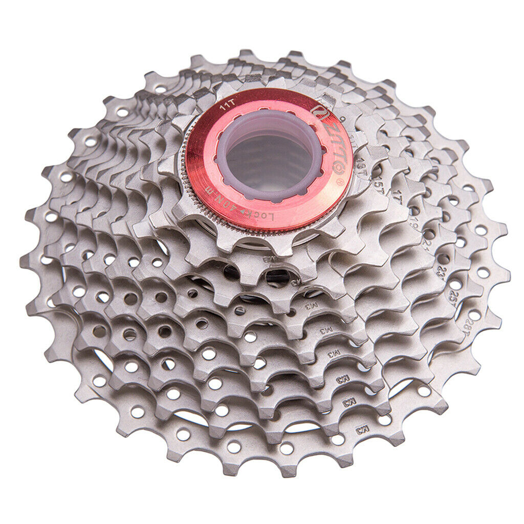 Steel Bike 9 Speed Freewheel Cassette 11-28 Teeth Flywheel Replacement Parts