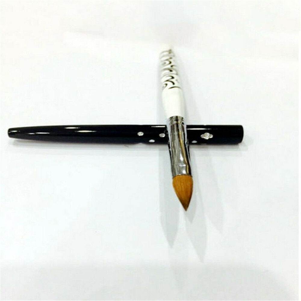 1 pc No.10 Detachable Nail Art Acrylic Sable Brush Nail Art Brush