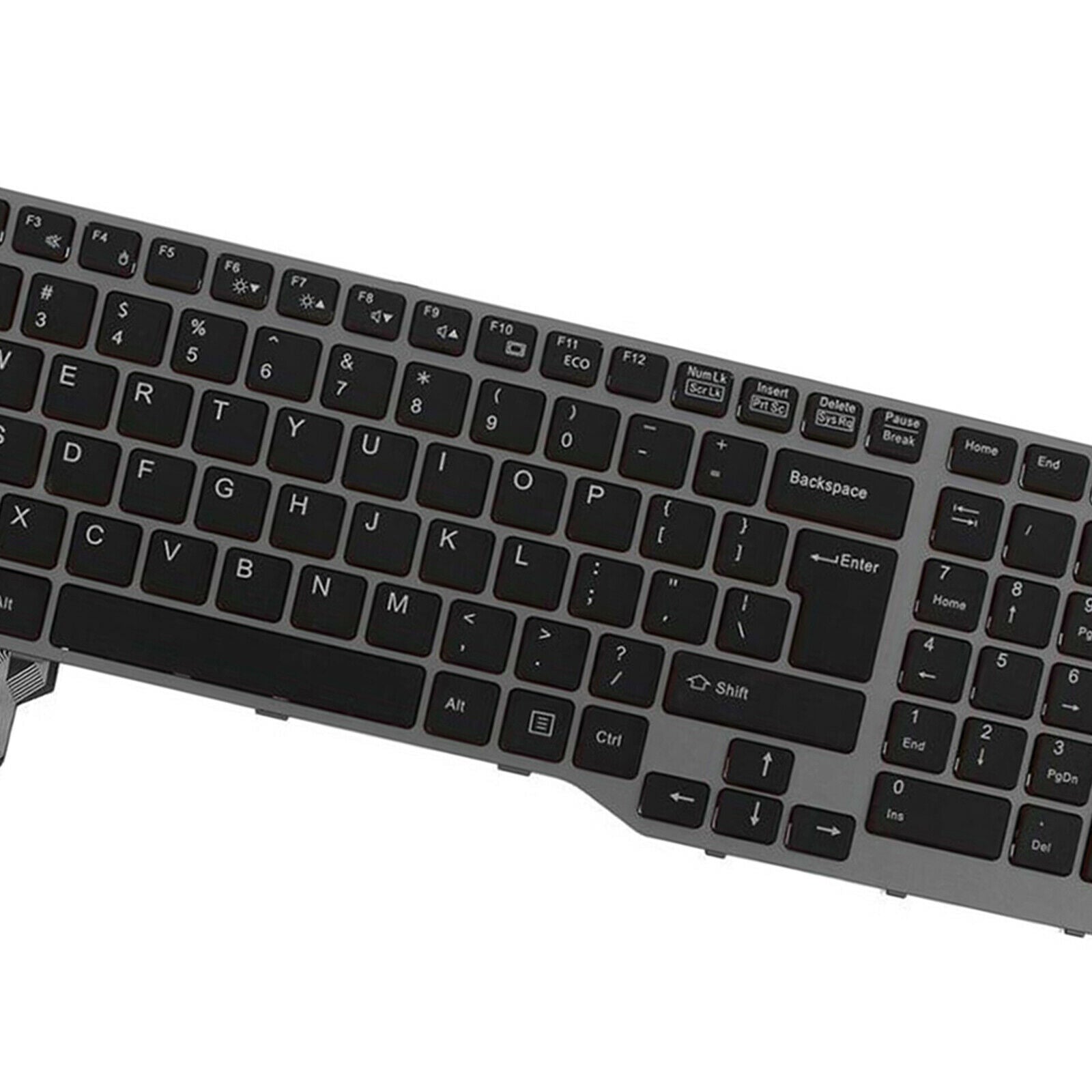 New US Laptop Keyboard for Fujitsu Lifebook E753 E754 E557 US Layout Black