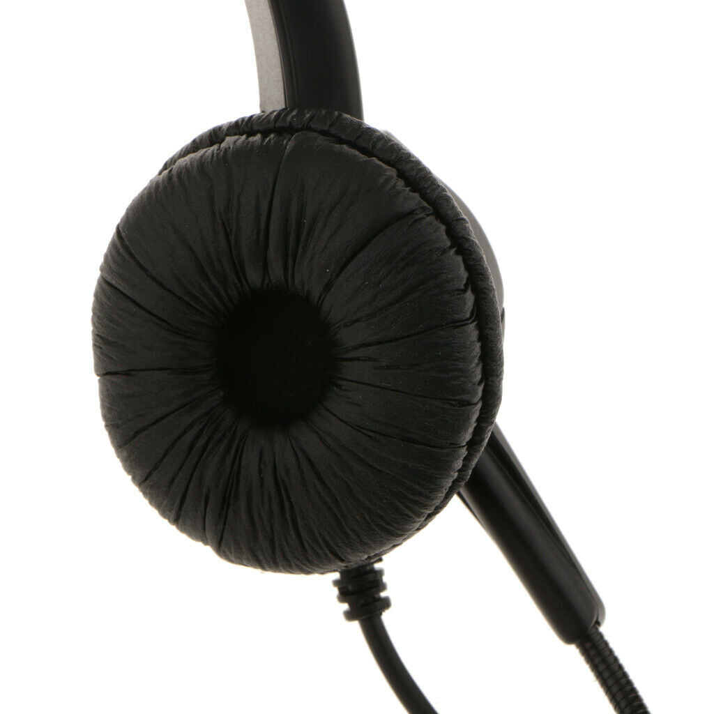 VH530 Office Insurance Call Center Headset With Mic Noise-Canceling RJ9 Plug