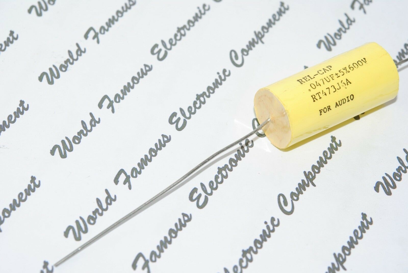 1pcs-REL-CAP RT 0.047uF (0.047µF 47nF) 600V 5%  Capacitor RT473J6A For Audio