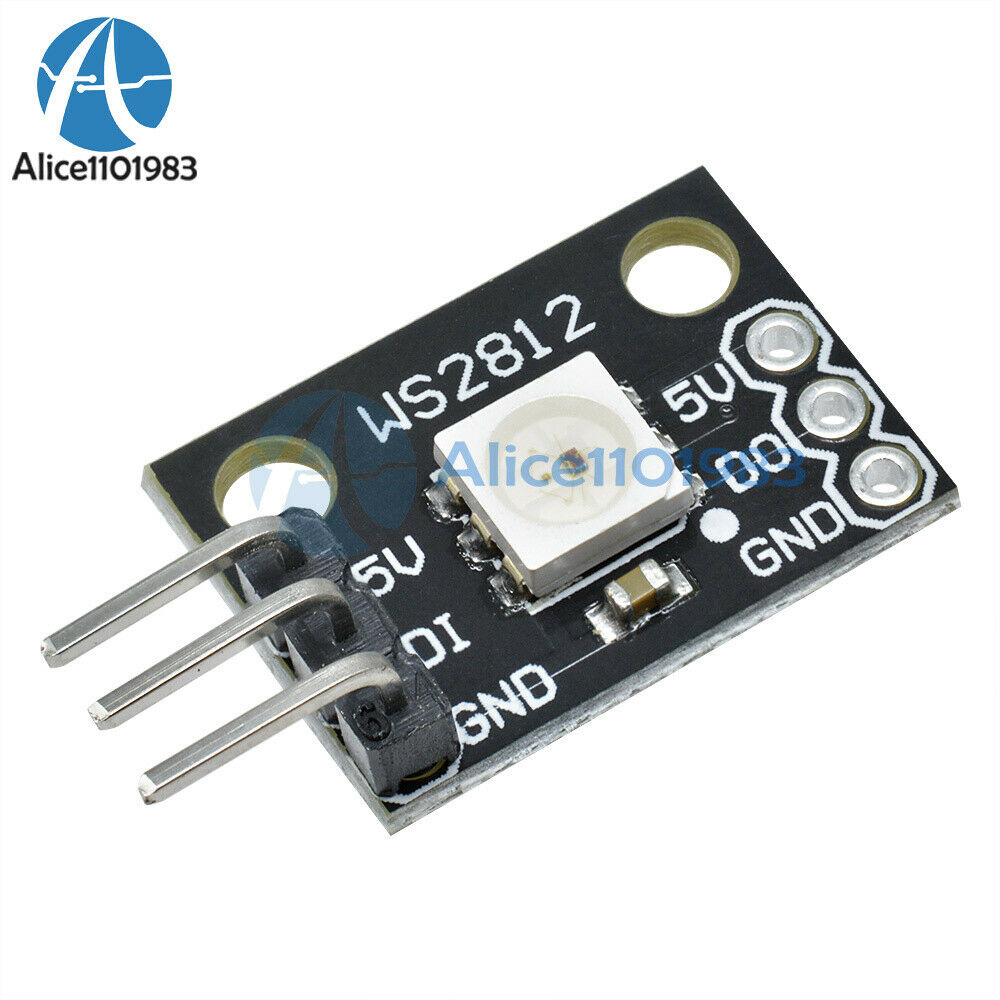 10PCS New WS2812 WS2811 RGB  5050 LED Breakout module For arduino