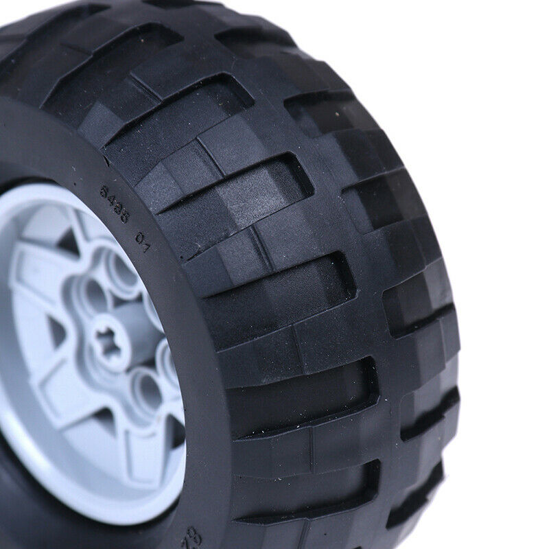 1Pcs Bricks Wheel Auto Parts 56908 45982 81.6x38 R Tire wheel DIY ToysS JdJ FT