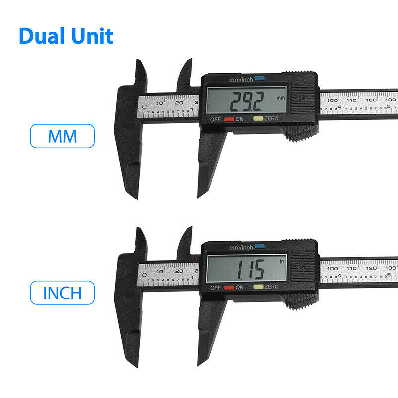 0-150mm Stainless Steel Digit Vernier Caliper Micrometer Electronic Ruler Meter