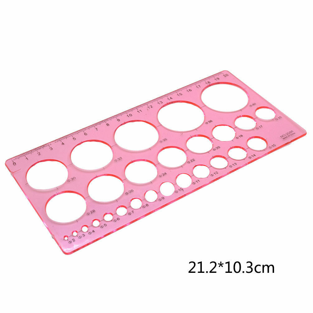 1 Pc Random Quilled Creations Quilling Ruler Circle DIY Tool Handcraft Supplies