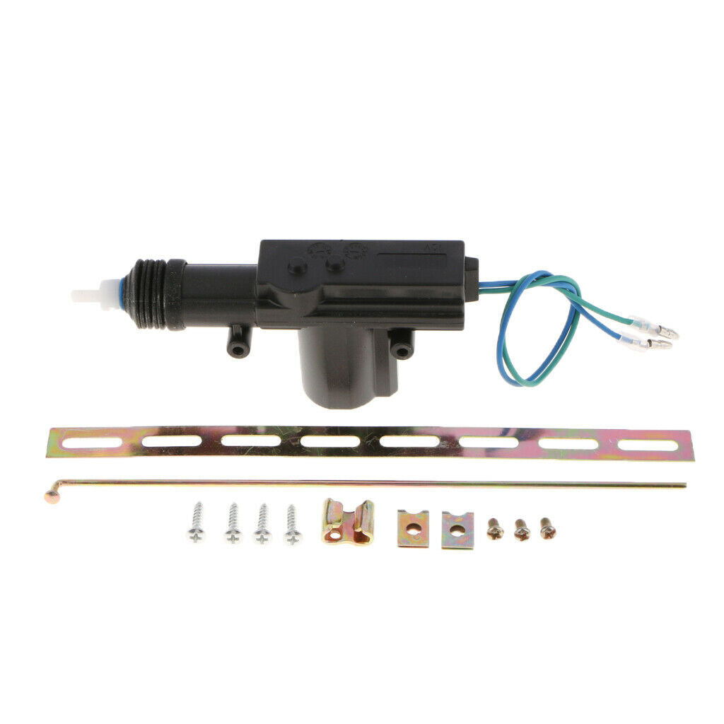 Auto Central Door Lock Actuator Complete Kit w/360 degree Rotation Heads Easy