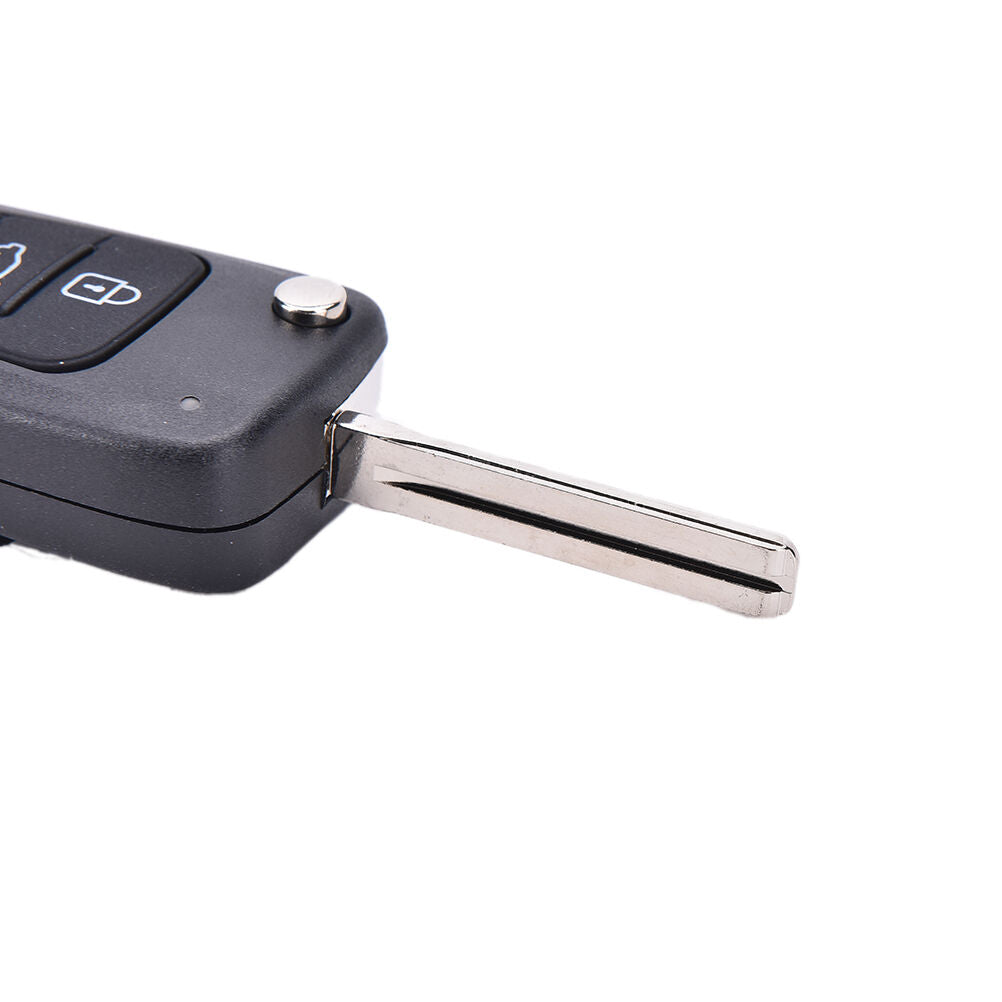 Remote Folding Key Shell Case 3Buttons Fob For Hyundai I20 I30 IX35 I35 UncuY TL