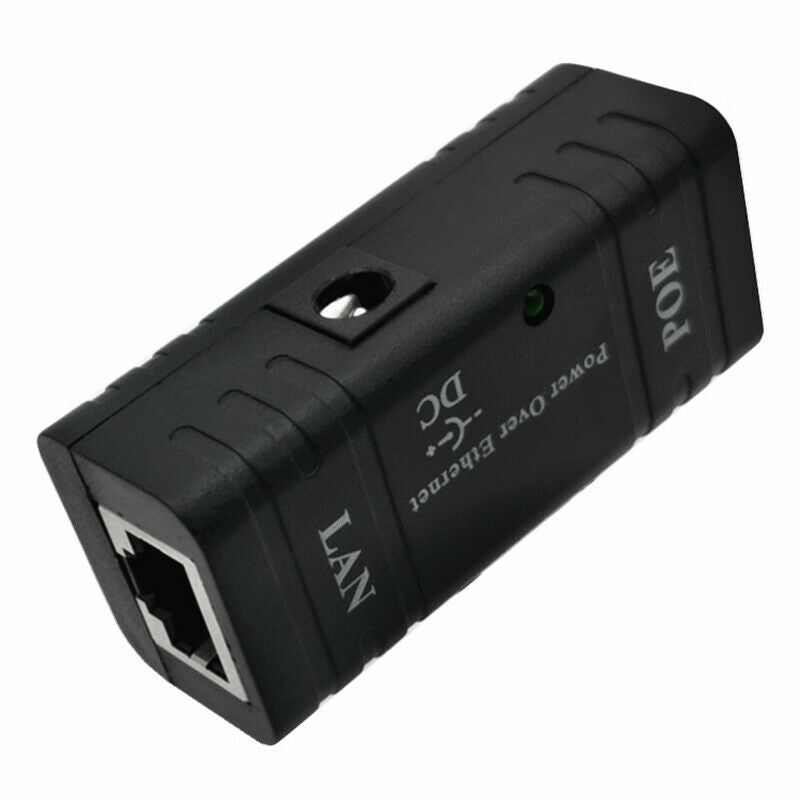 10/100 Mbp RJ-45 Passive DC Power Over Ethernet Injector Splitter For IP Camera