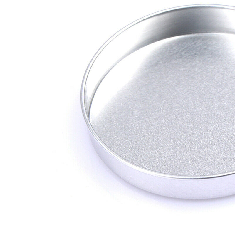 DIY 120ML Scented Candle Tin Tea Jar Handmade Candy Round Aluminum Storag.l8