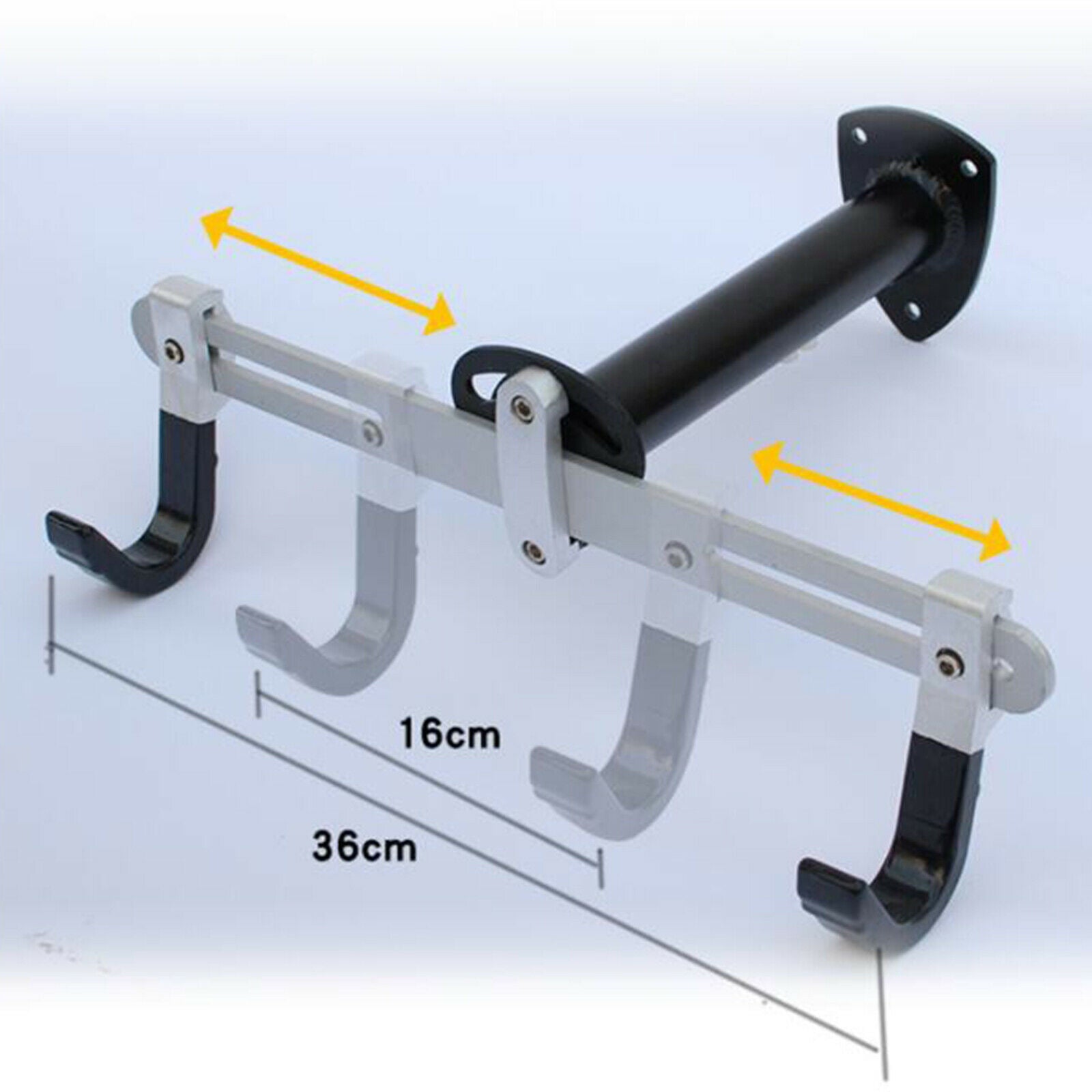 Bike Mountain Hanger Horizontal Rack Bike Hook Garage Shed with Screws