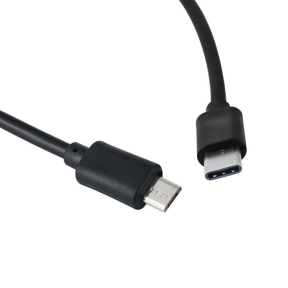 Micro USB Type C Male To Micro B Male 5Pin Sync OTG Adapter Lead Data Cable