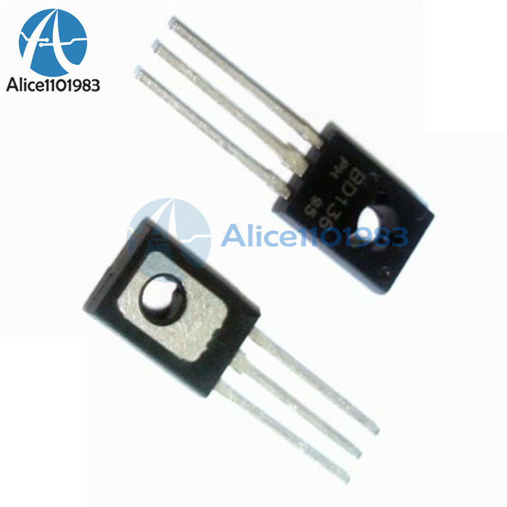 20PCS BD136 TO-126 PNP Power Transistors BD136 IC