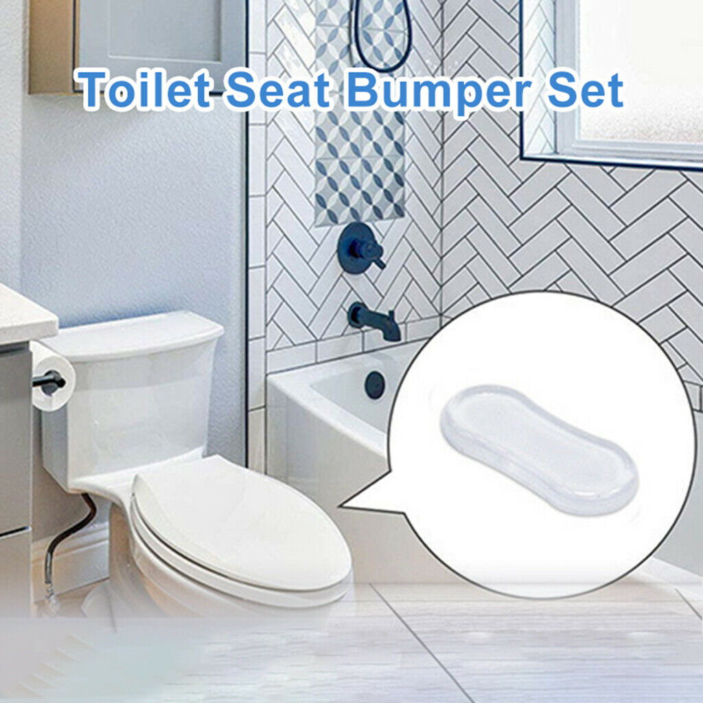 Universal Bathroom Bidet Toilet Seat Lid Bumpers Buffer Spacers Fitting