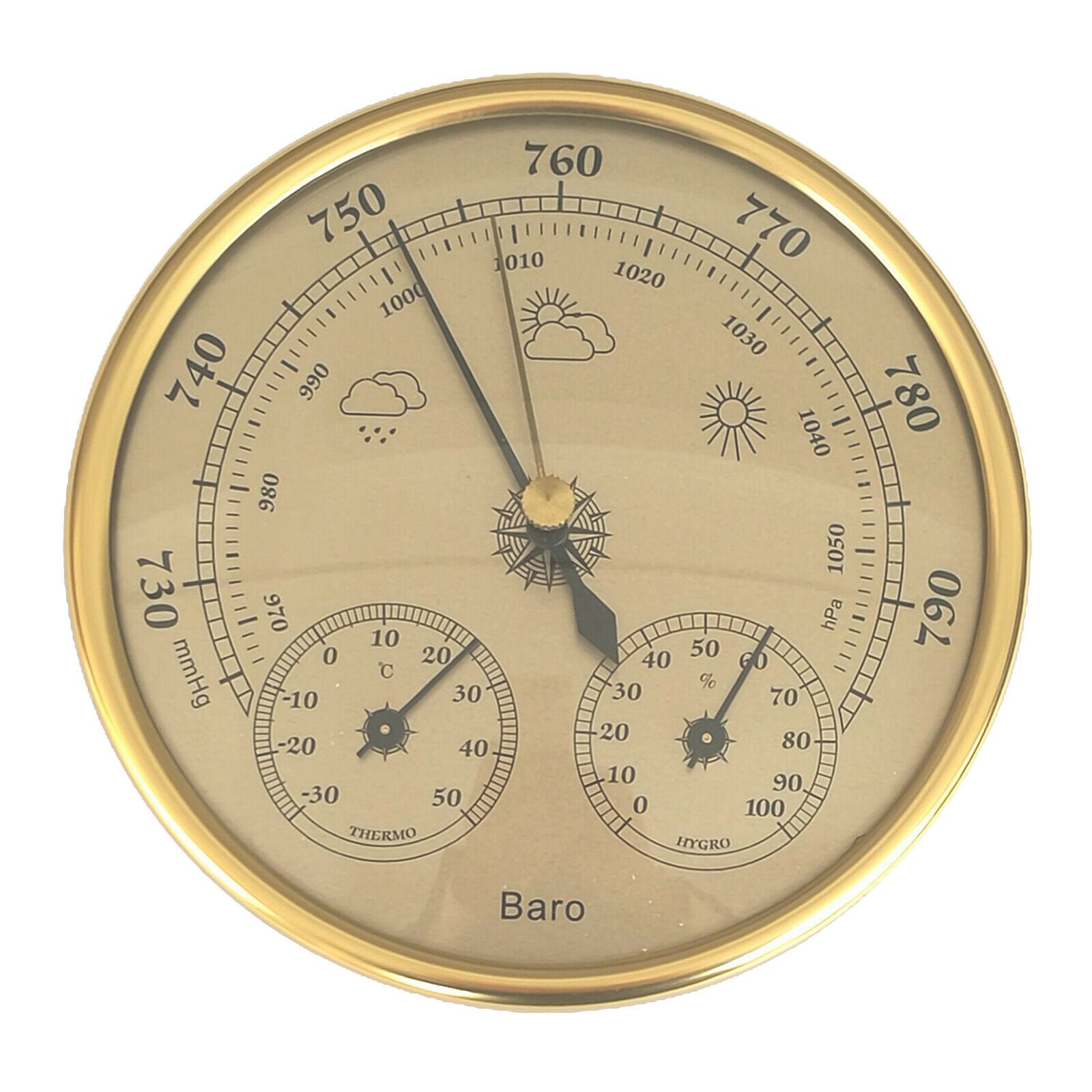 Barometer Thermometer Hygrometer Weather Station Barometric Pressure Temperature