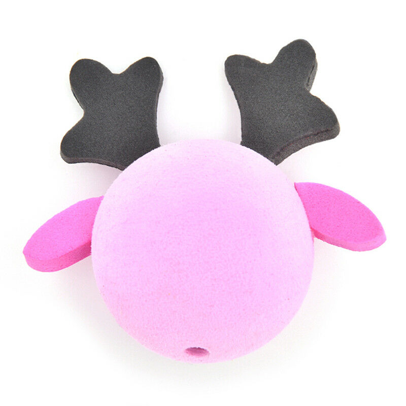 Cute Pink Elk Antenna Topper Eva Decorative Topper Balls for Cars Christma.l8