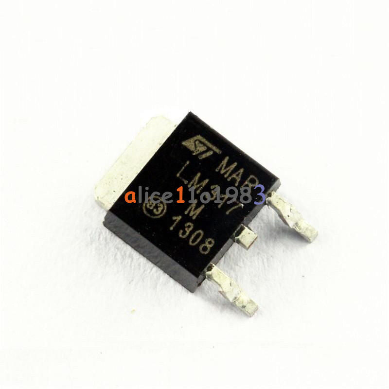 50PCS LM317M LM317 Medium Positive Adjustable Voltage Regulator 1.2-37V TO-252