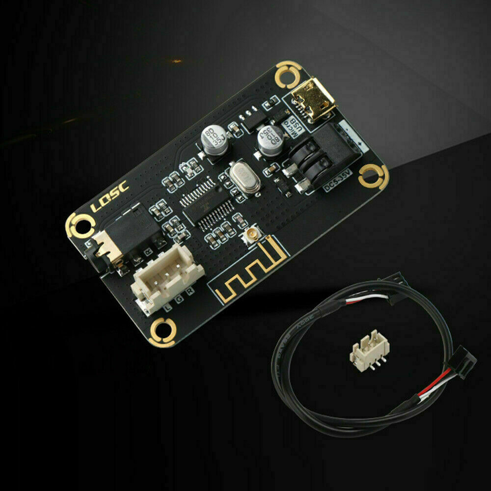 1PC 12V/24V Car Bluetooth 4.2 Audio Receiver Board Wireless Module Stereo-S L