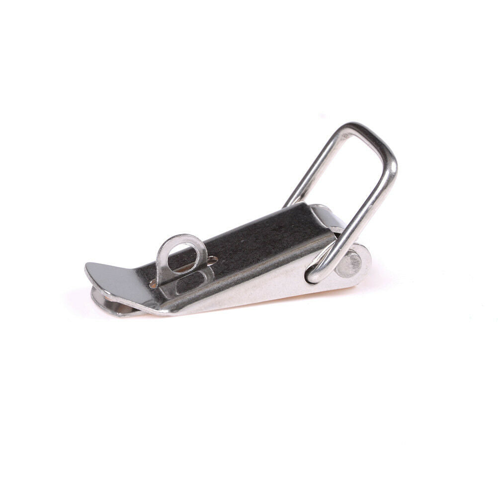 J106 Cabinet Boxes Spring Loaded Latch Toggle Locks Hasp Sliding Door Wind.l8
