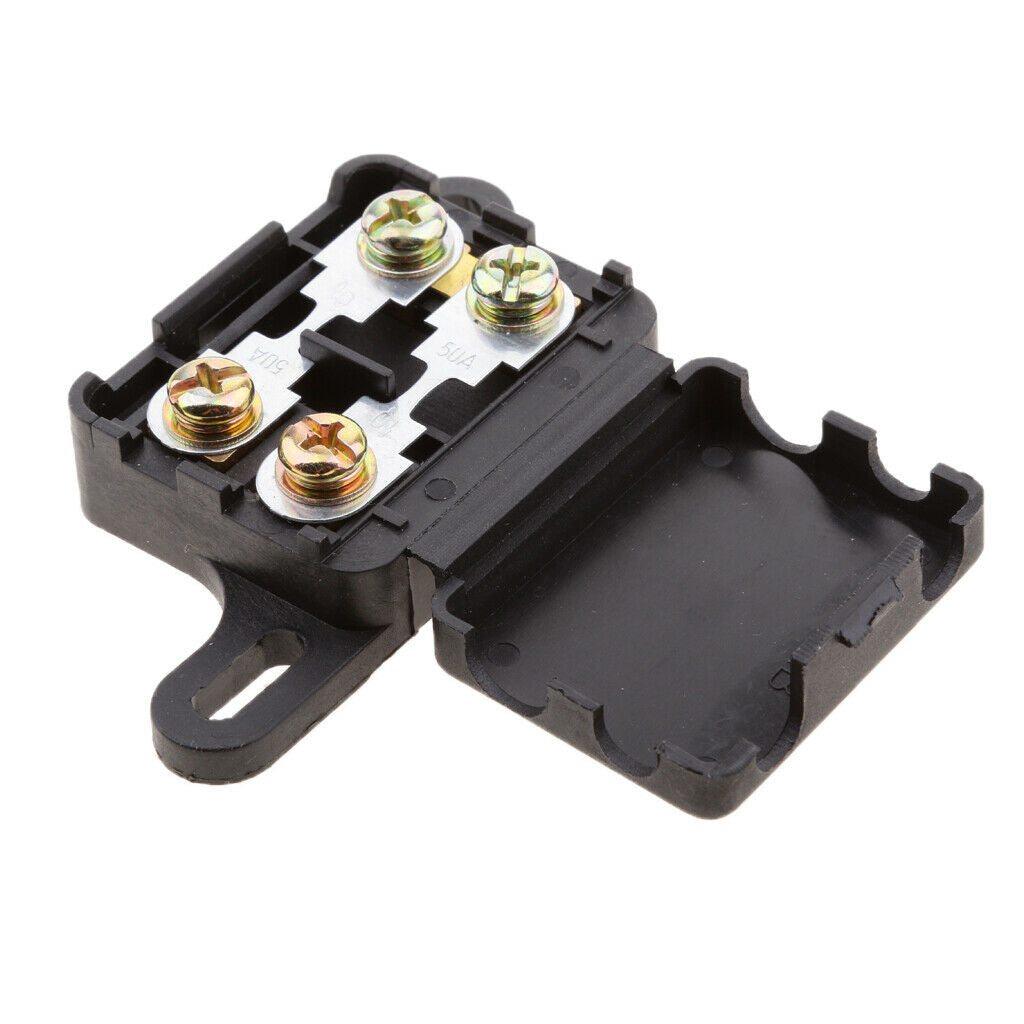 12V-24V Car Boat ANS/ANF/ANG Fuse Screw Down Block Holder Box Waterproof