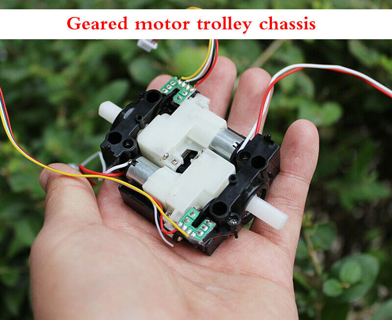 DC 6V gear motor intelligent small car chassis tracking DIY band Code wheel
