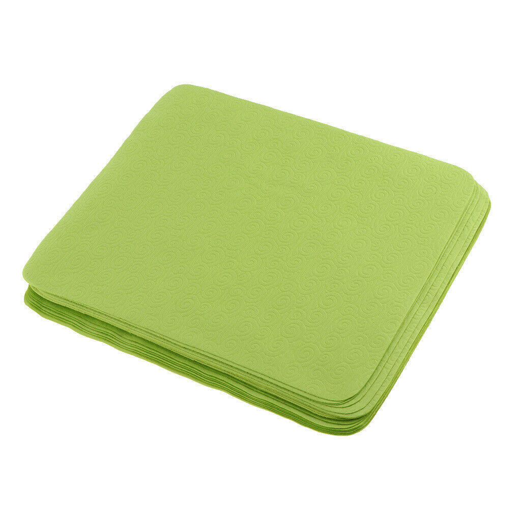 20 Pieces Microfiber Cleaning Cloth for Glasses Jewelry Lens Screen Green