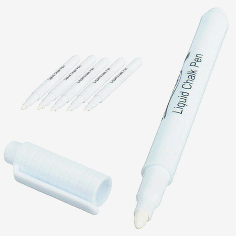 3pcs White Liquid Chalk Pen/Marker for Glass Windows Chalkboard Blackboard NEW