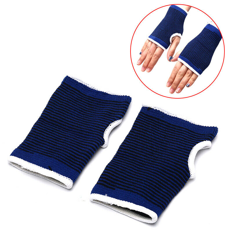 1Pair Polyester Wrist Hand Support Glove Wrist Protect Sweatband Wrist Gu.l8